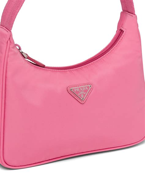 prada neon pink bag|prada bag re edition.